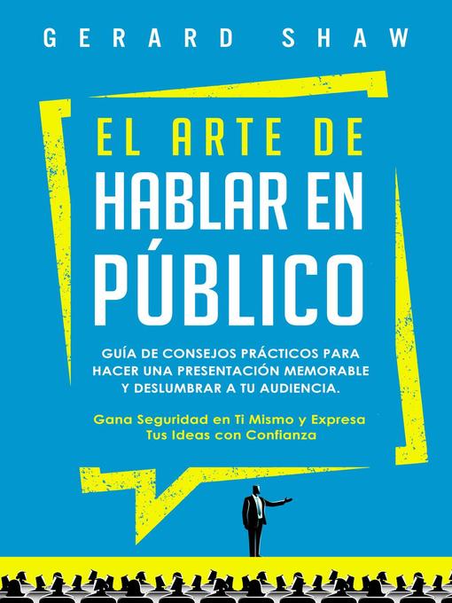 Title details for El arte de hablar en público by Gerard Shaw - Available